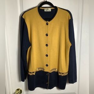 Vintage Carla Ferroni Merino Wool Cardigan